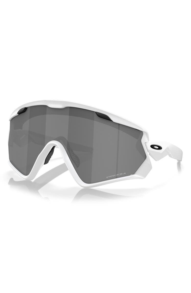 Oakley Wind Jacket 2.0 Shield Sunglasses, Alternate, color, 
