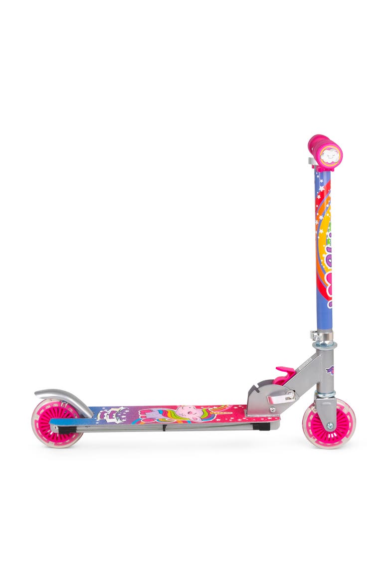Flashing Scooter Unicorn Sparkles Lightup Wheels, Alternate, color, Multicolored