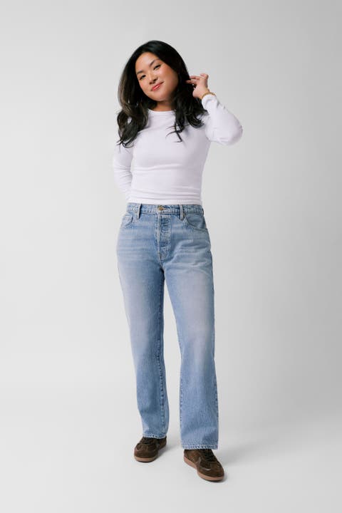 The Claire Petite Vintage Boyfriend Jean