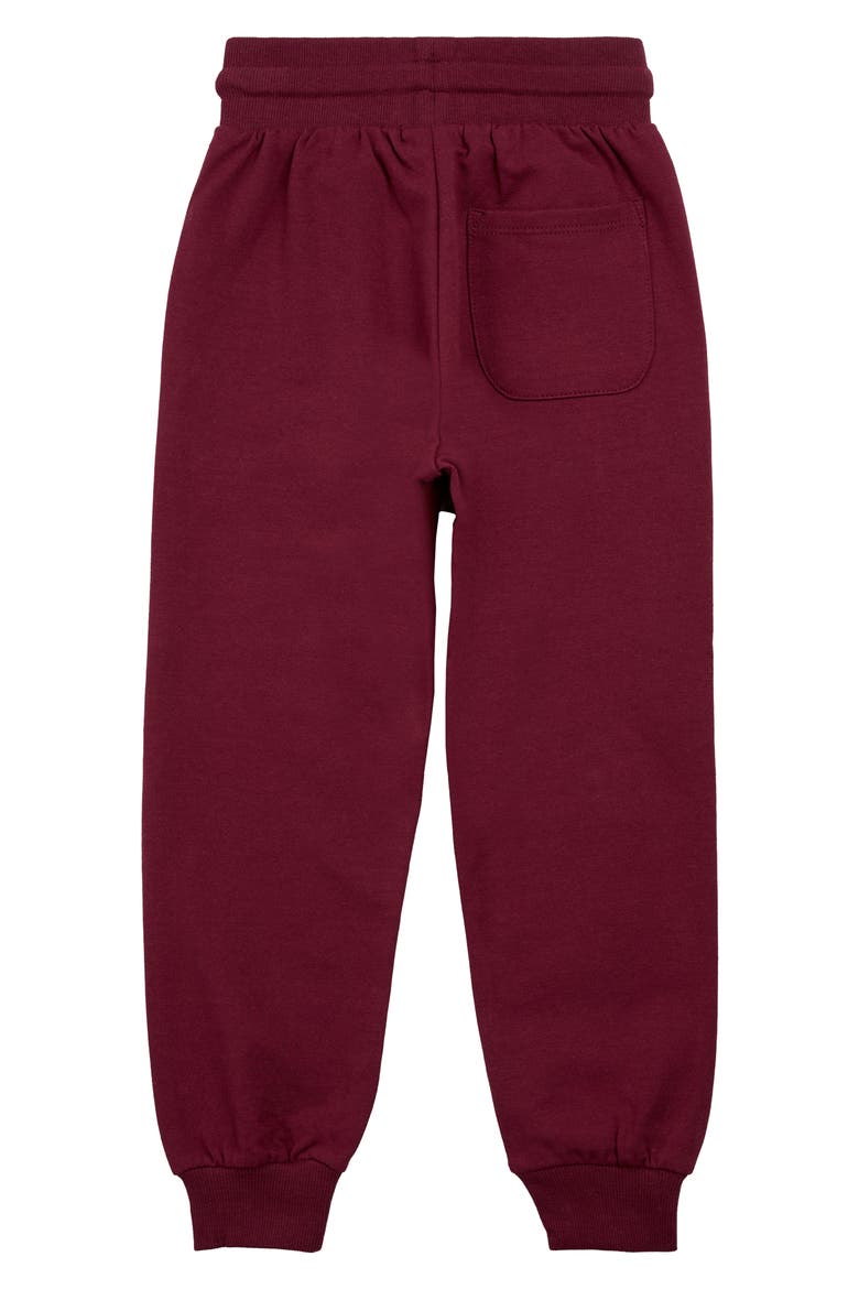 Kids' Knit Jogger Pants, Alternate, color, BURGUNDY