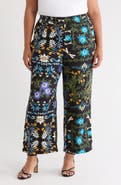 T Tahari Print Woven Pants