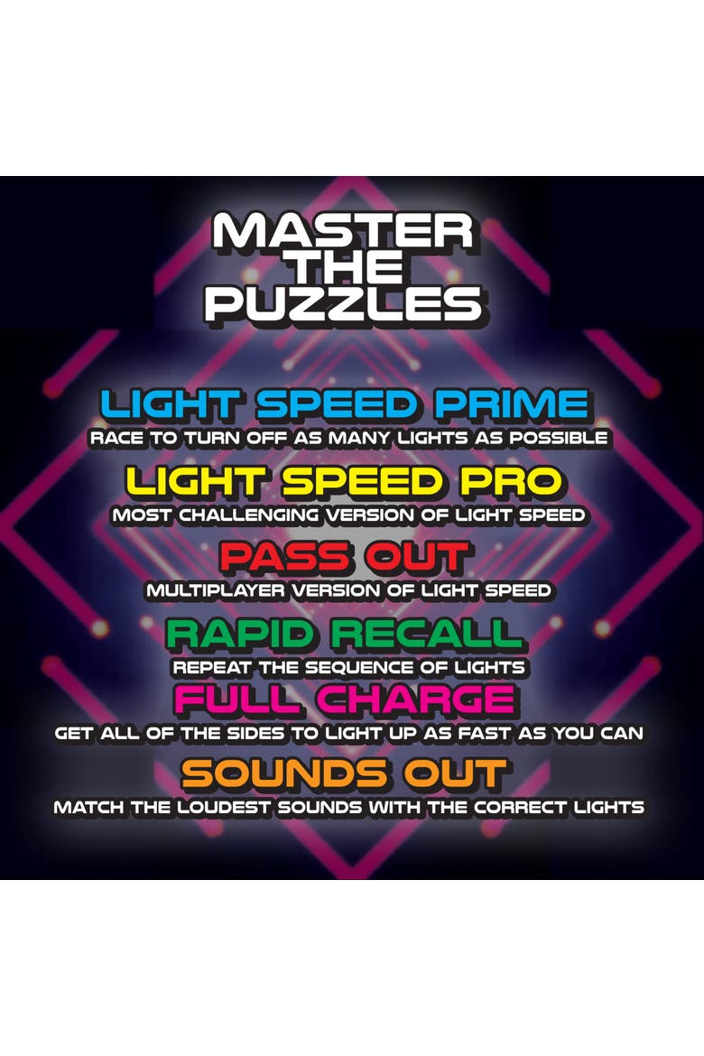ZoomQube with 6 Different Games In 1, Alternate, color, Multicolored