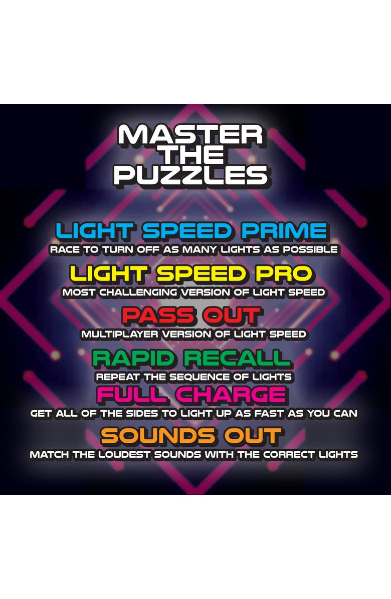 Top Secret Toys ZoomQube with 6 Different Games In 1, Alternate, color, Multicolored