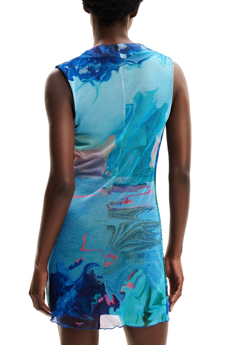 Desigual M. Christian Lacroix Tulle Minidress, Alternate, color,