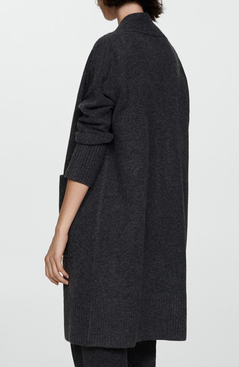 MANGO Oversize Long Cardigan, Alternate, color,