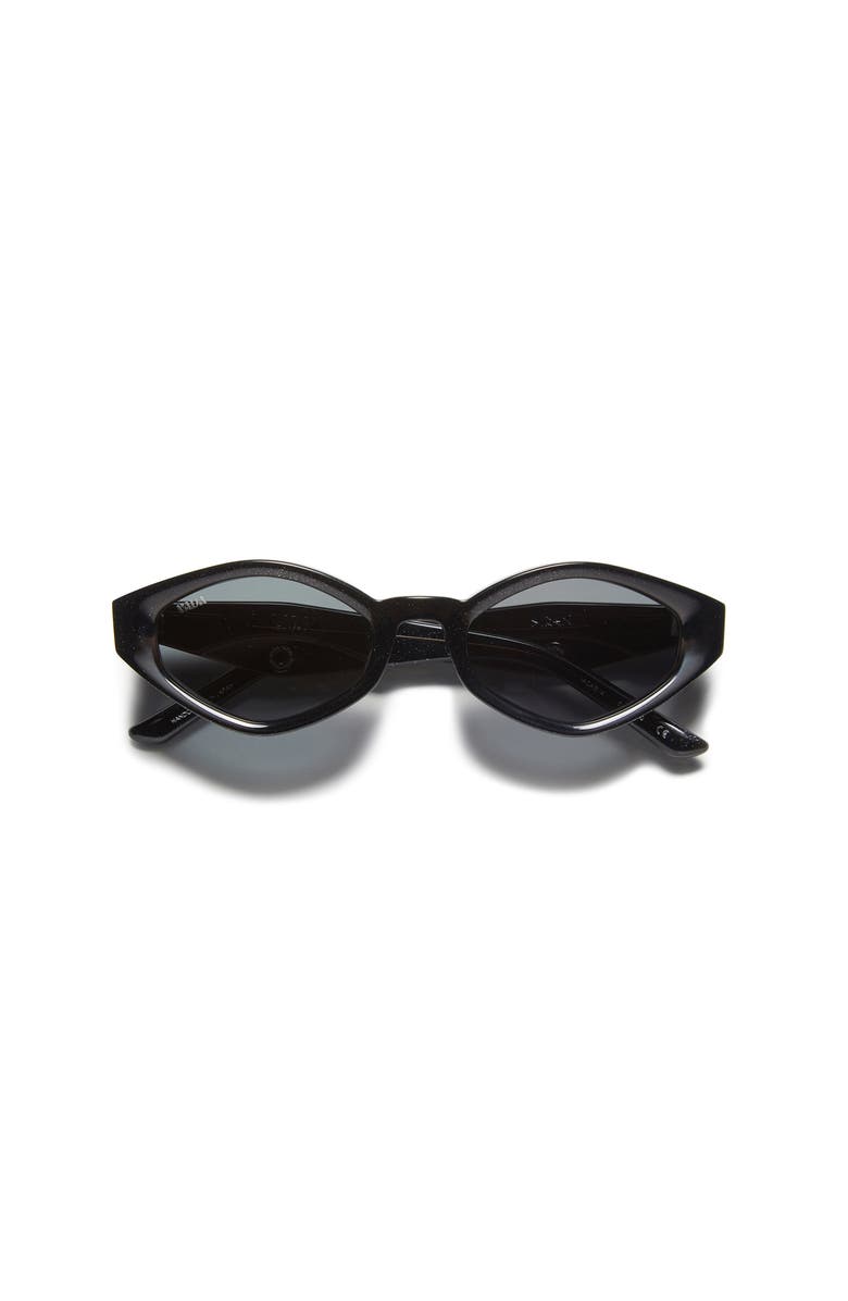 VADA Siren Sunglasses, Alternate, color, Black Onyx Silver