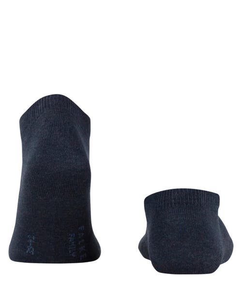 Falke Family Sustainable Cotton Sneaker Socks In Blue