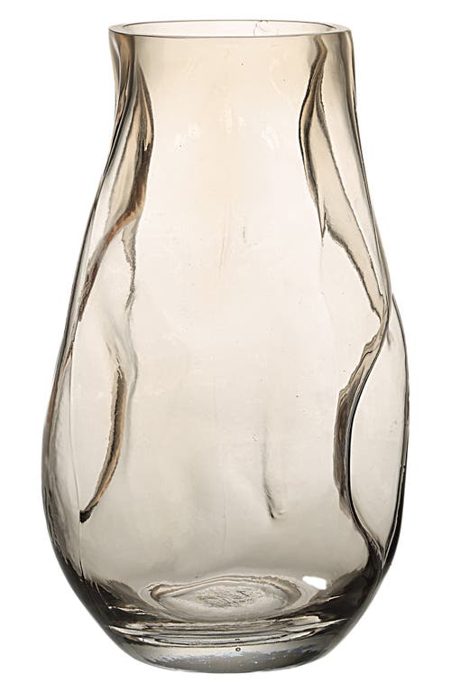 Renwil Tawny Decorative Glass Vase in Beige 