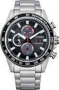 Citizen Eco Drive Chronograph Stainless Steel Bracelet Watch, 44mm