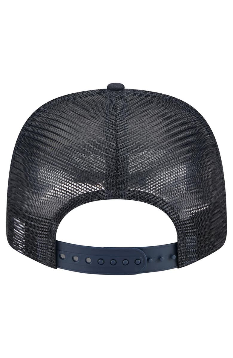 New Era Men's New Era Navy Cleveland Guardians Flag 9SEVENTY COOLERA Stretch-Snap Hat, Alternate, color, Navy