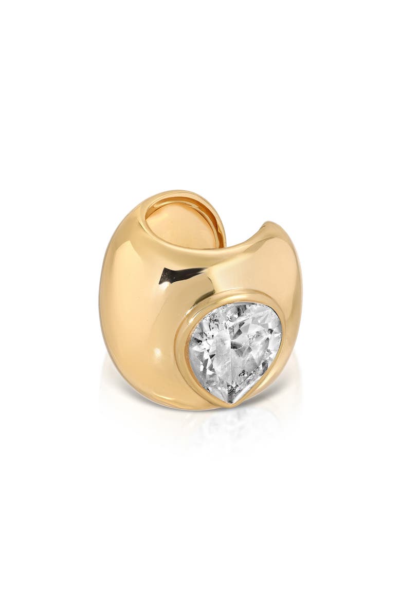 Ettika Brilliant Sparkle Single Ear Cuff, Main, color, Gold