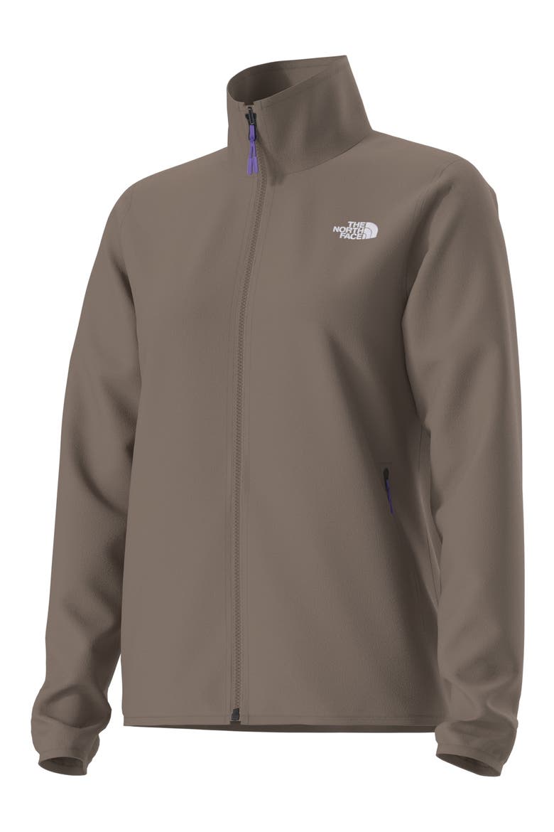 Glacier Fleece Jacket, Alternate, color, GARNET