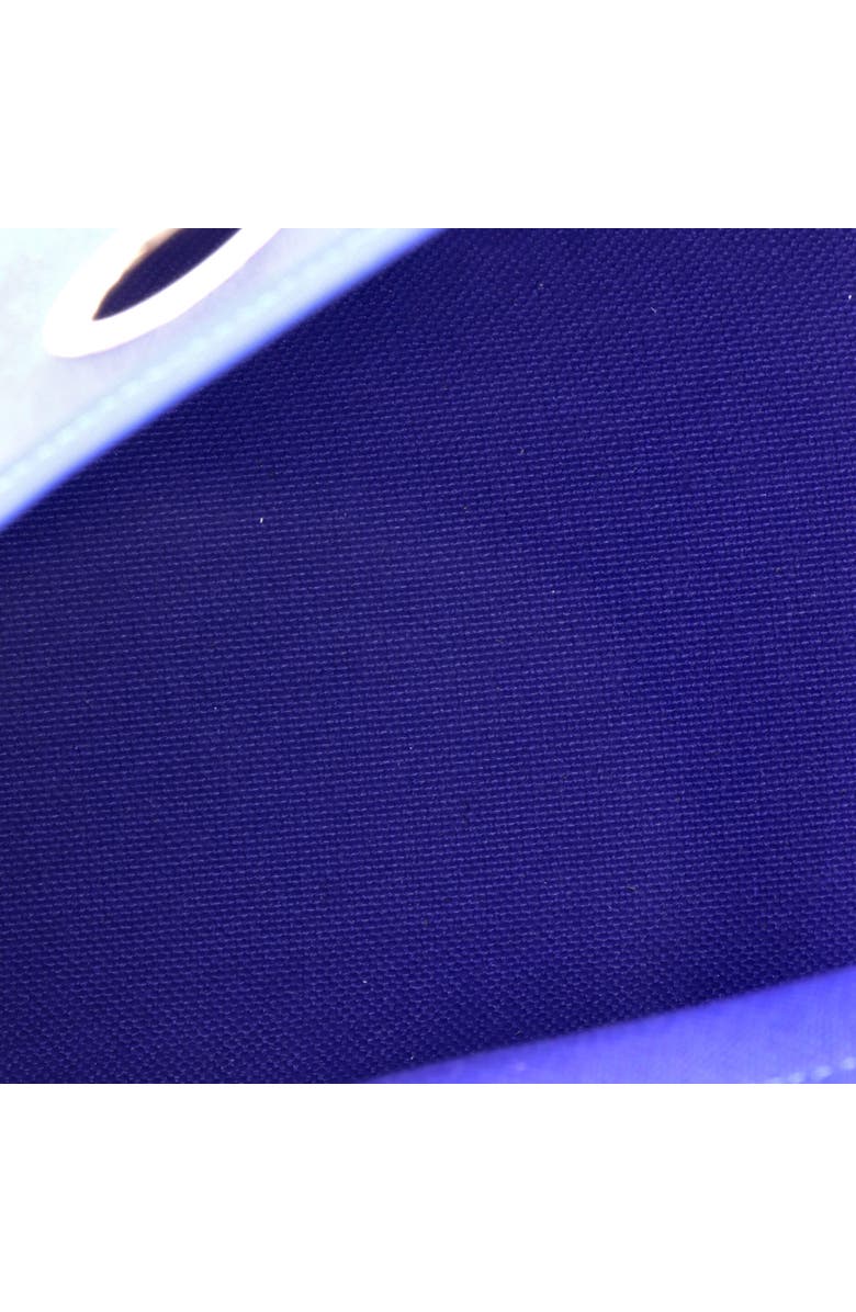 Pre-Owned Hermes Herbag Zip Leather and Toile 31, Alternate, color, Bleu Royal