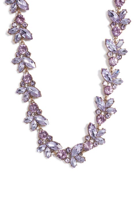 Crystal Statement Collar Necklace