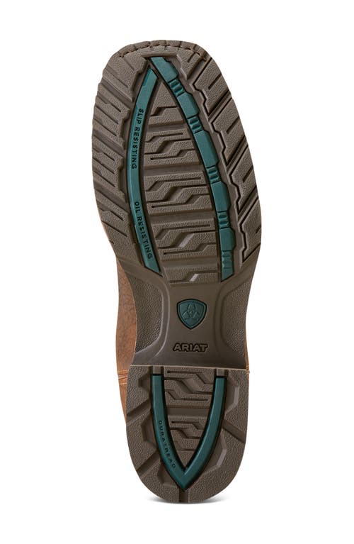 Ariat Hybrid Ranchway Western Boot In Brown