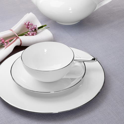 Villeroy & Boch Anmut Platinum No.1 5-piece Place Setting In White