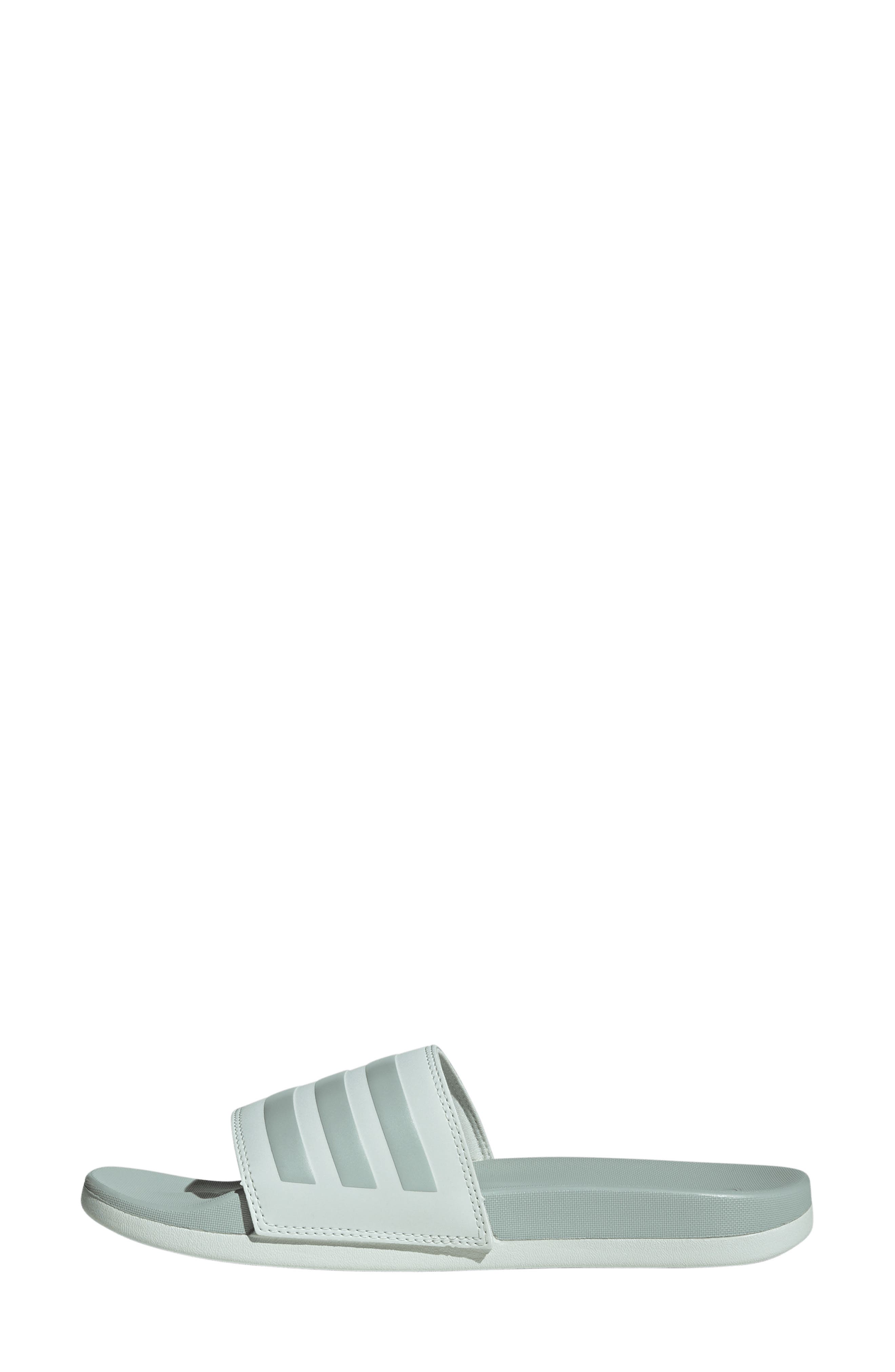 Adilette Comfort Slide Sandal, Alternate, color, JADE/ GREEN MET./ JADE