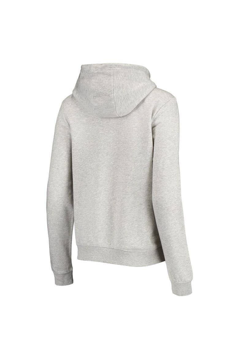 Women's Nike Heathered Gray Texas Longhorns Varsity Fleece Full-Zip Hoodie, Alternate, color, Heather Gray