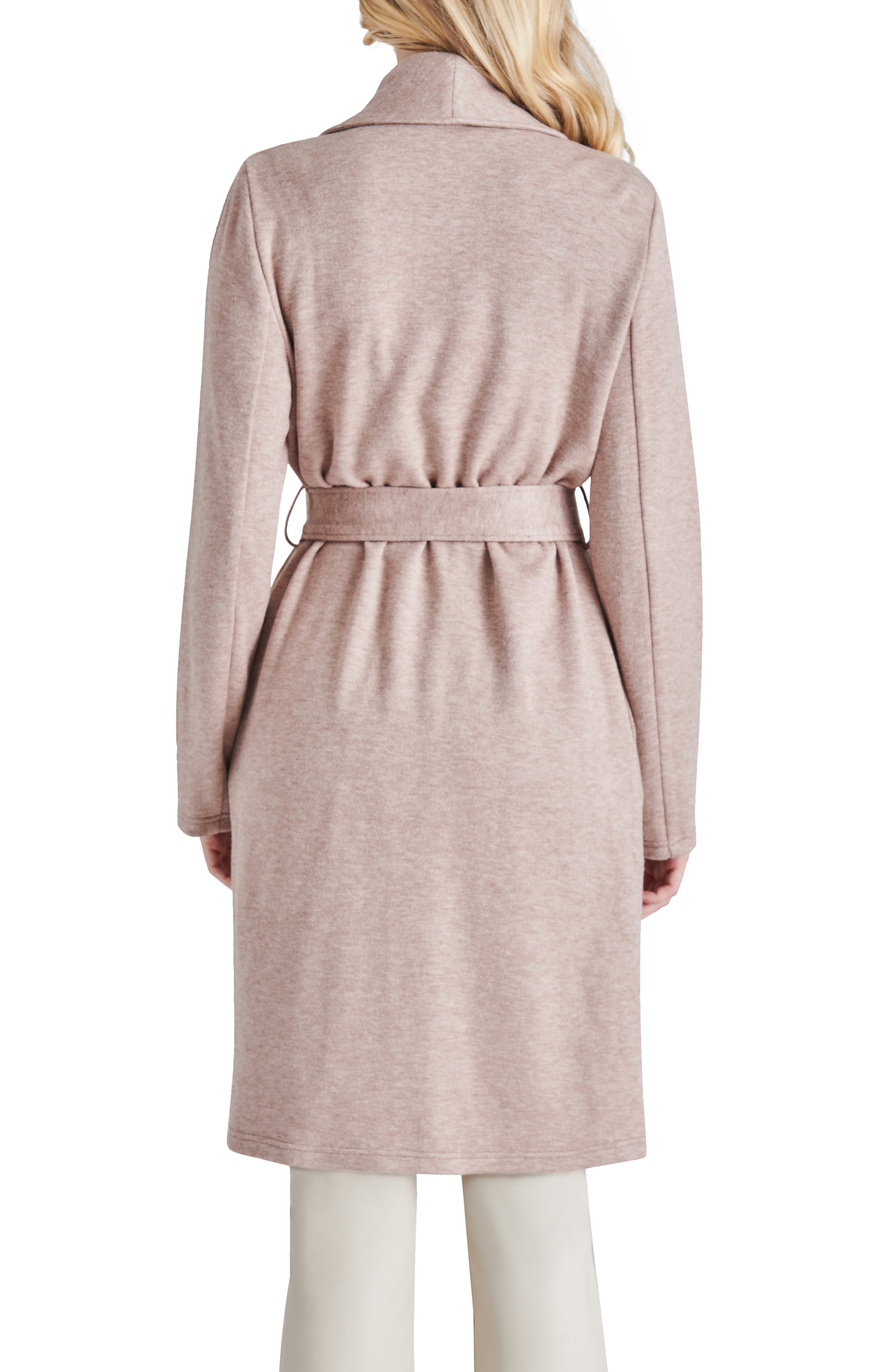 Steve Madden Wing Collar Knit Coat (Women) | Nordstromrack