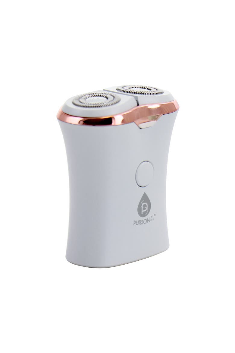 LSUSBR360WH USB Rechargeable Compact Shaver in White, Main, color, White