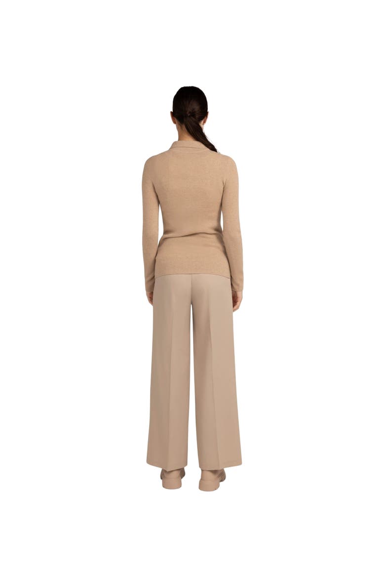 Organic Color Lightweight Polo, Alternate, color, beige