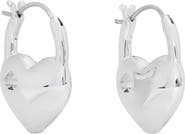 Kate Spade New York Heart Spade Huggie Hoop Earrings