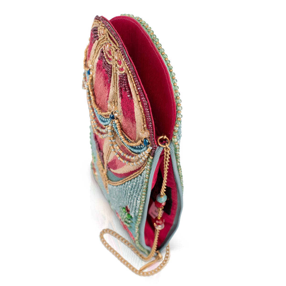 Full of Hot Air Crossbody Phone Bag, Alternate, color, Blue