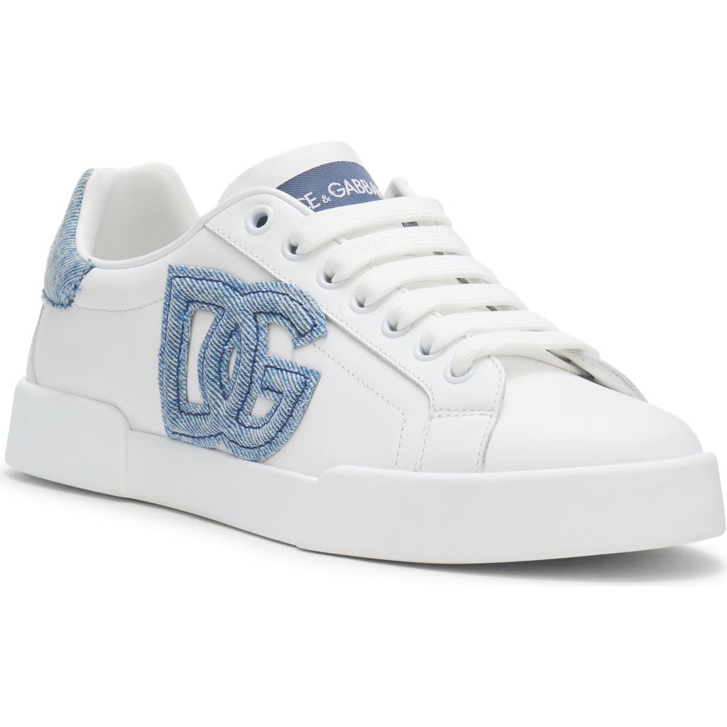 Dolce & Gabbana Snk P.light Strobel In White