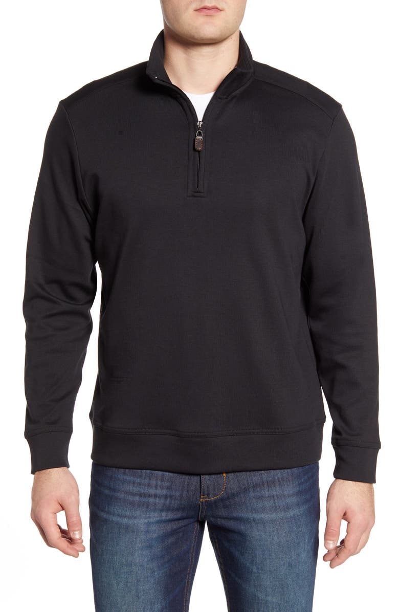 Tommy Bahama Quarter Zip Pullover, Main, color, 