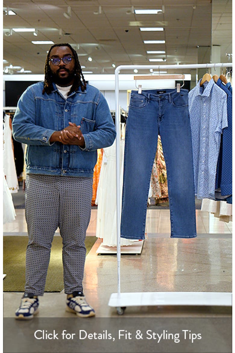 Zach Straight Leg Stretch Jeans video