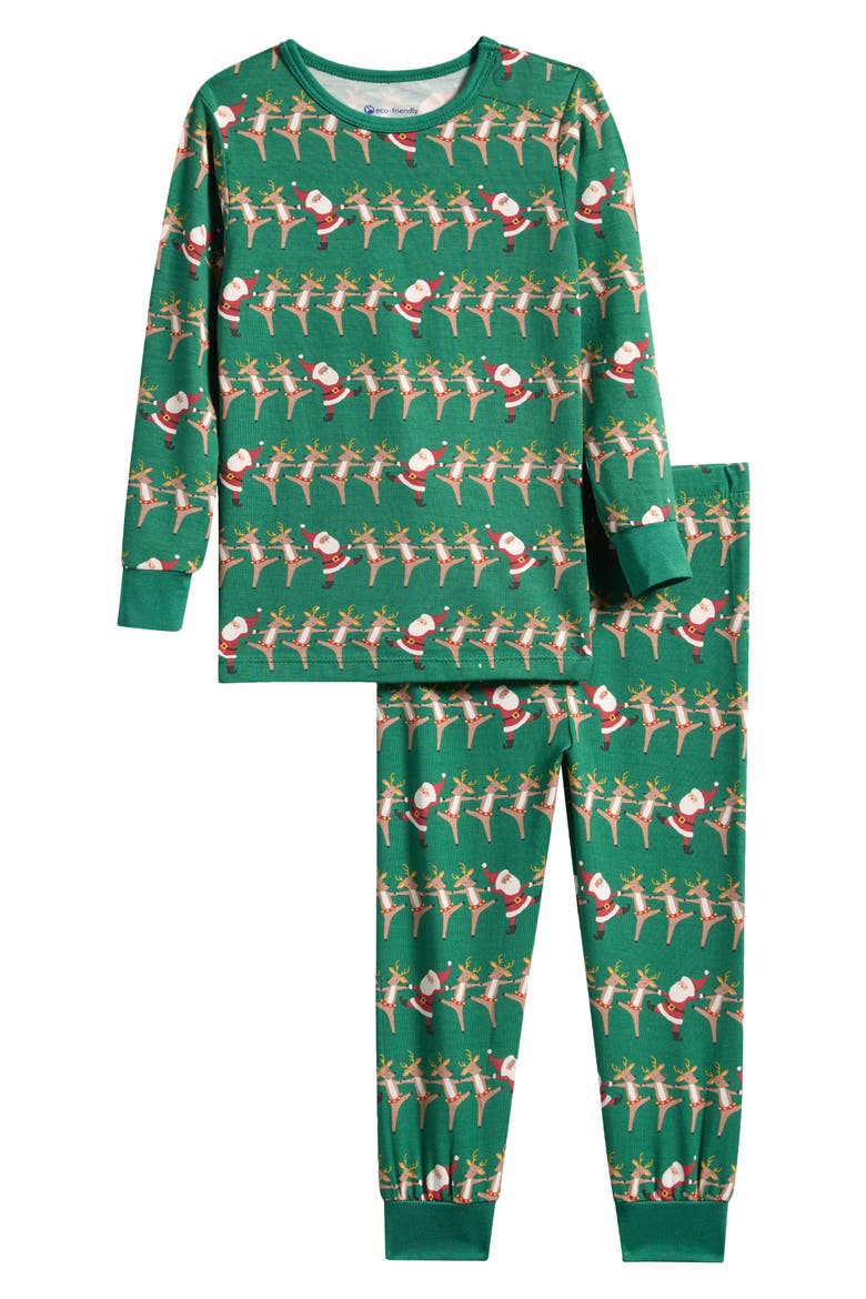 Kids' Christmas Can Can Pajamas, Main, color, CHRISTMAS CAN