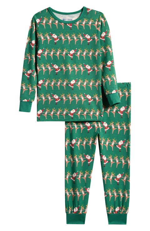 Kids' Christmas Can Can Pajamas