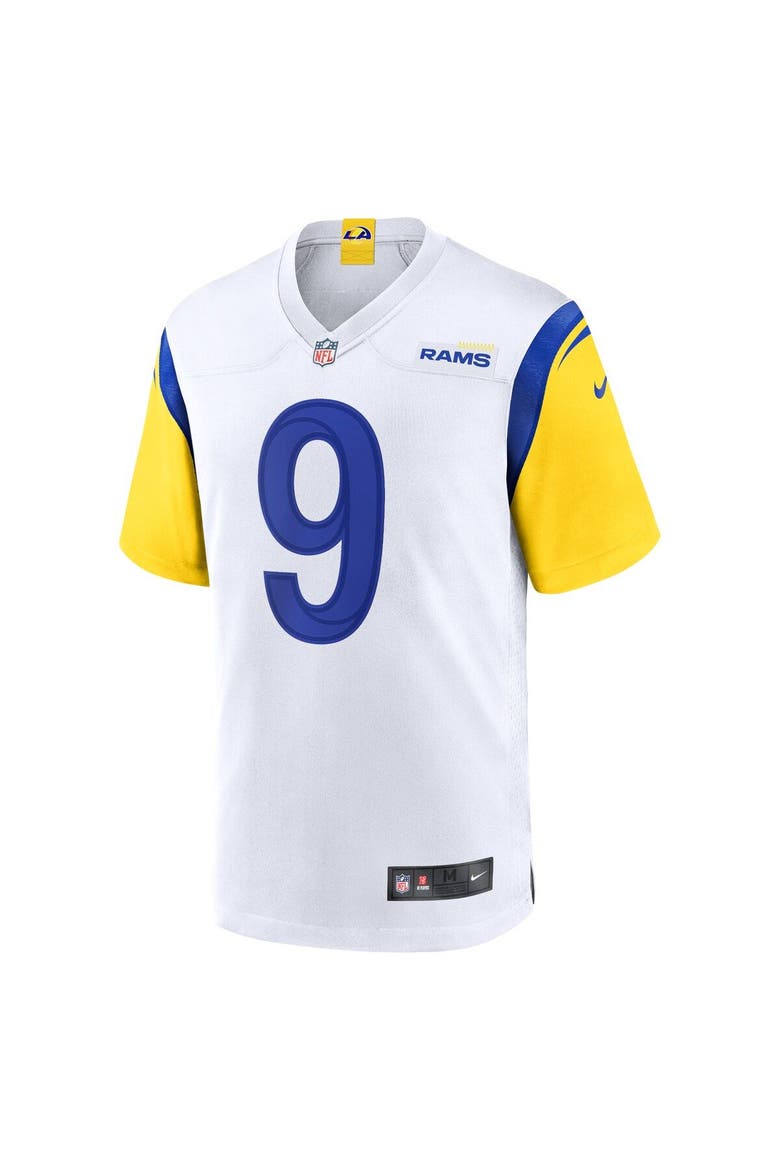 Men's Nike White Matthew Stafford Los Angeles Rams Alternate Game Jersey, Alternate, color, White