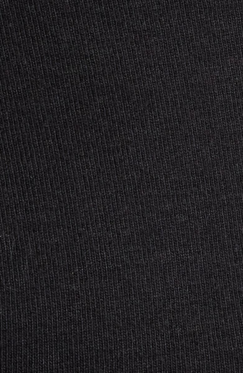 MANGO Drape One-Shoulder Top, Alternate, color, Black