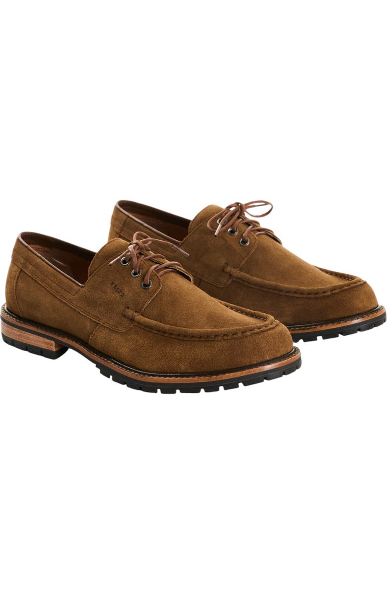 Velez Suede Leather Lace-Up Shoes, Alternate, color, Sand