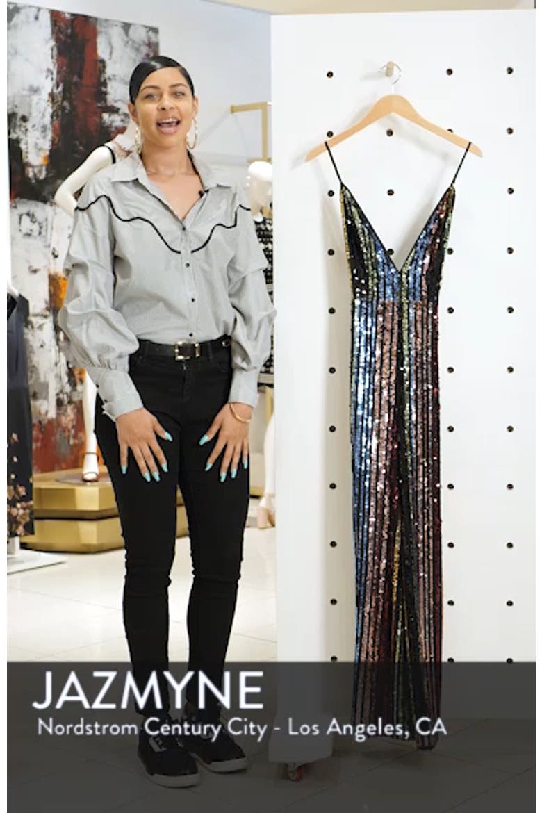 Rainbow Sequin Jumpsuit video