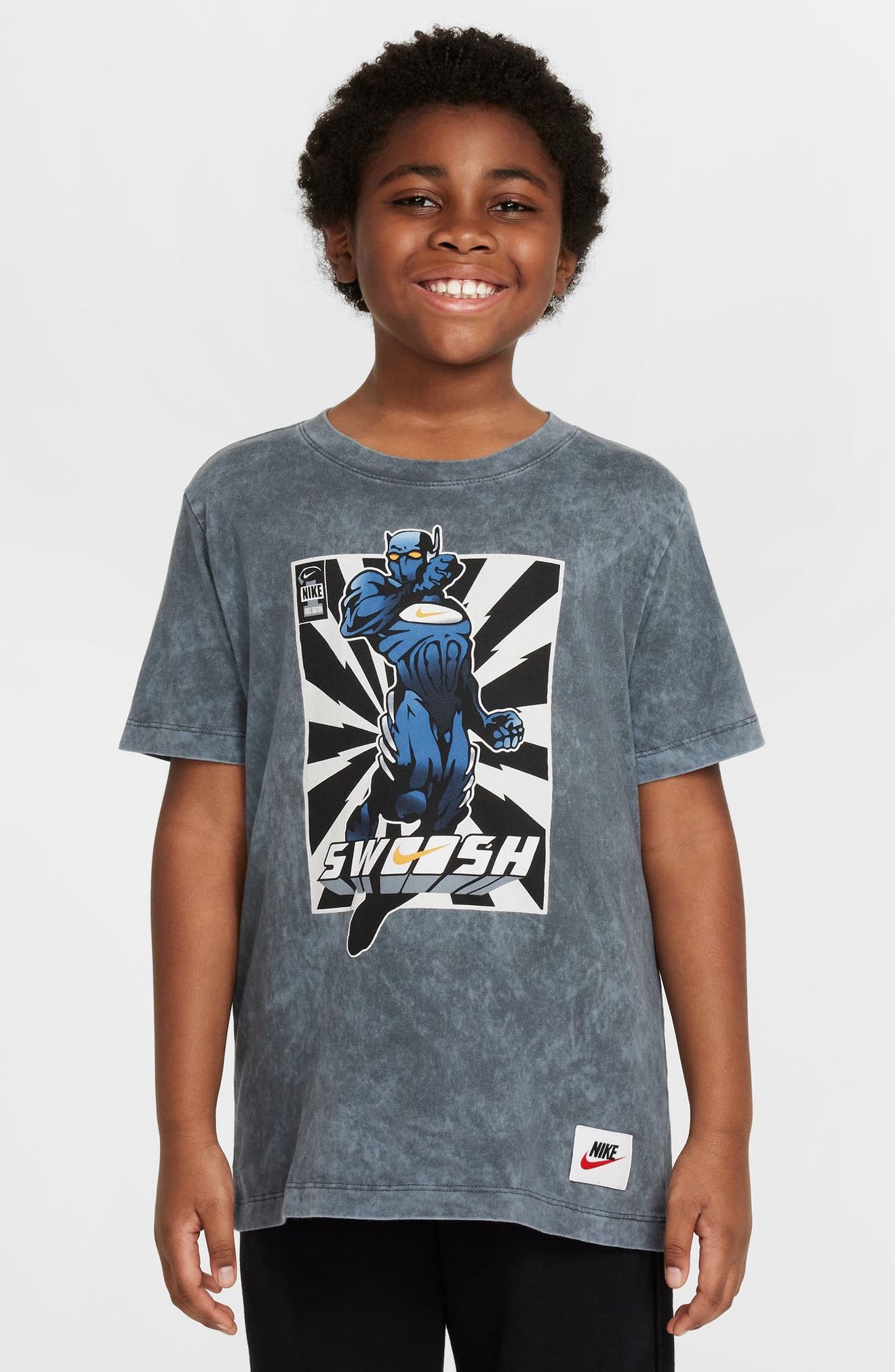Nike Kids' Sportswear Cotton Graphic T-Shirt