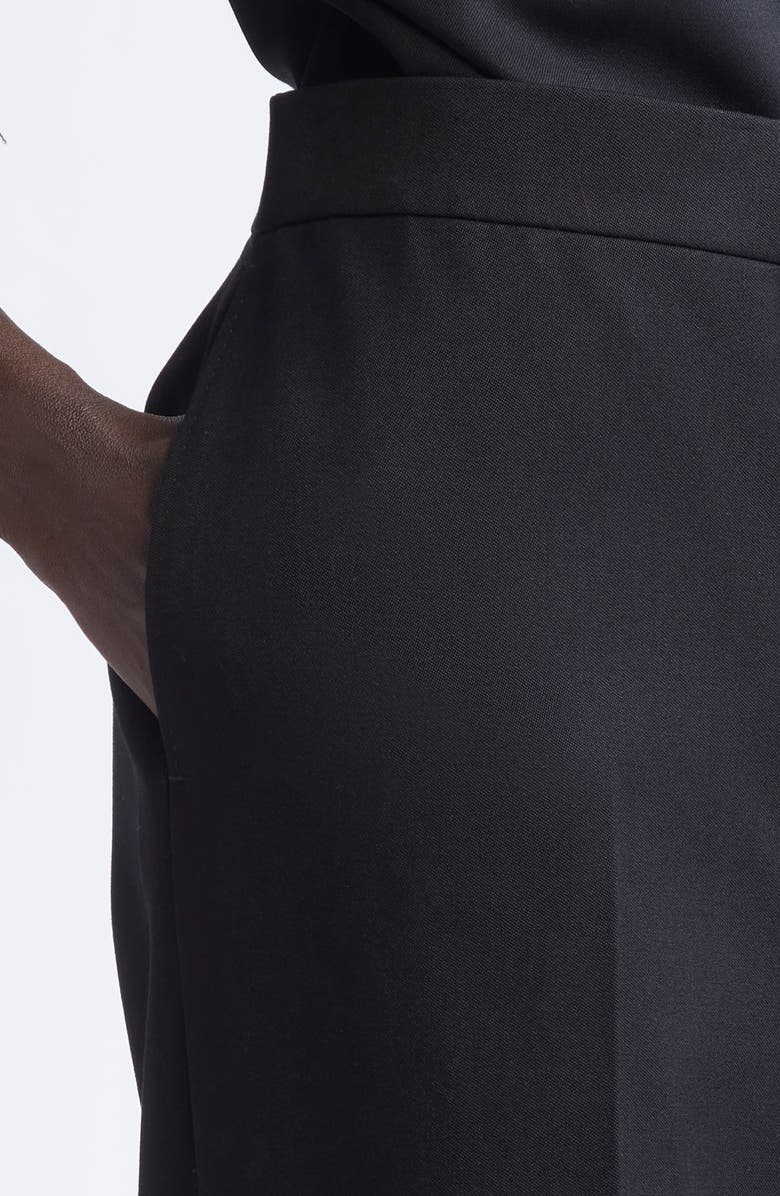 FFORME Agel Tailored Virgin Wool Trousers, Alternate, color, Black