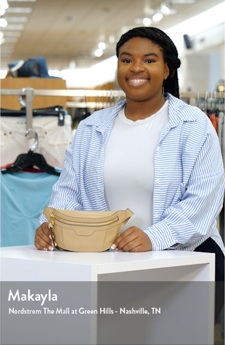 Mini Commuter Leather Belt Bag, sales video thumbnail