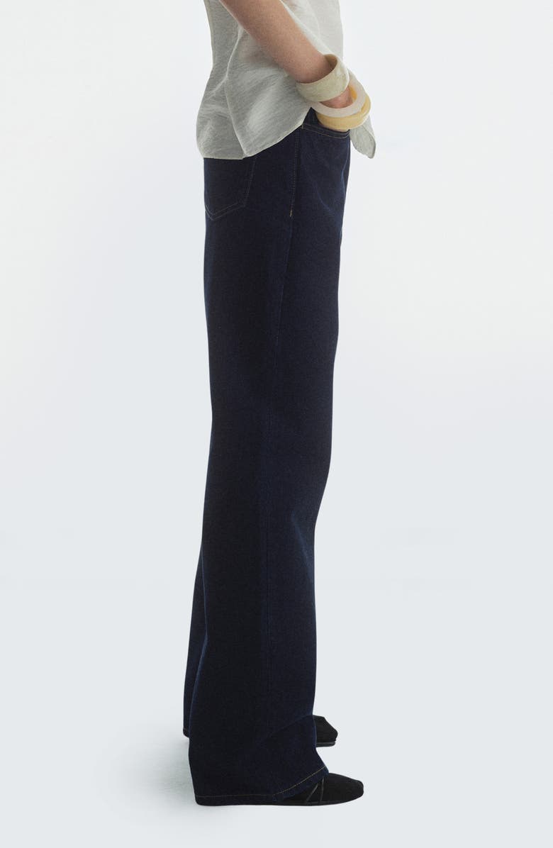 MANGO High Waist Straight Leg Jeans, Alternate, color,