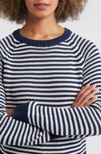 Stripe Pima Cotton Sweater