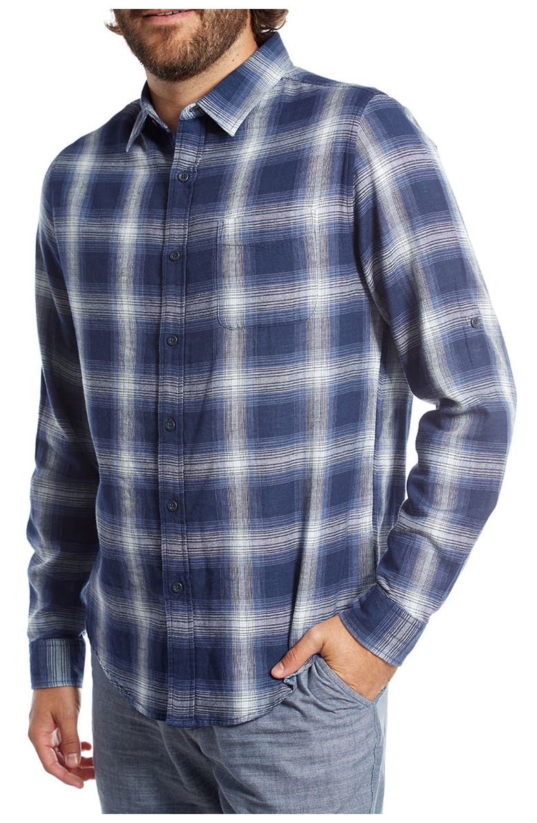 PX Plaid Long Sleeve Regular Fit Shirt, Alternate, color, 