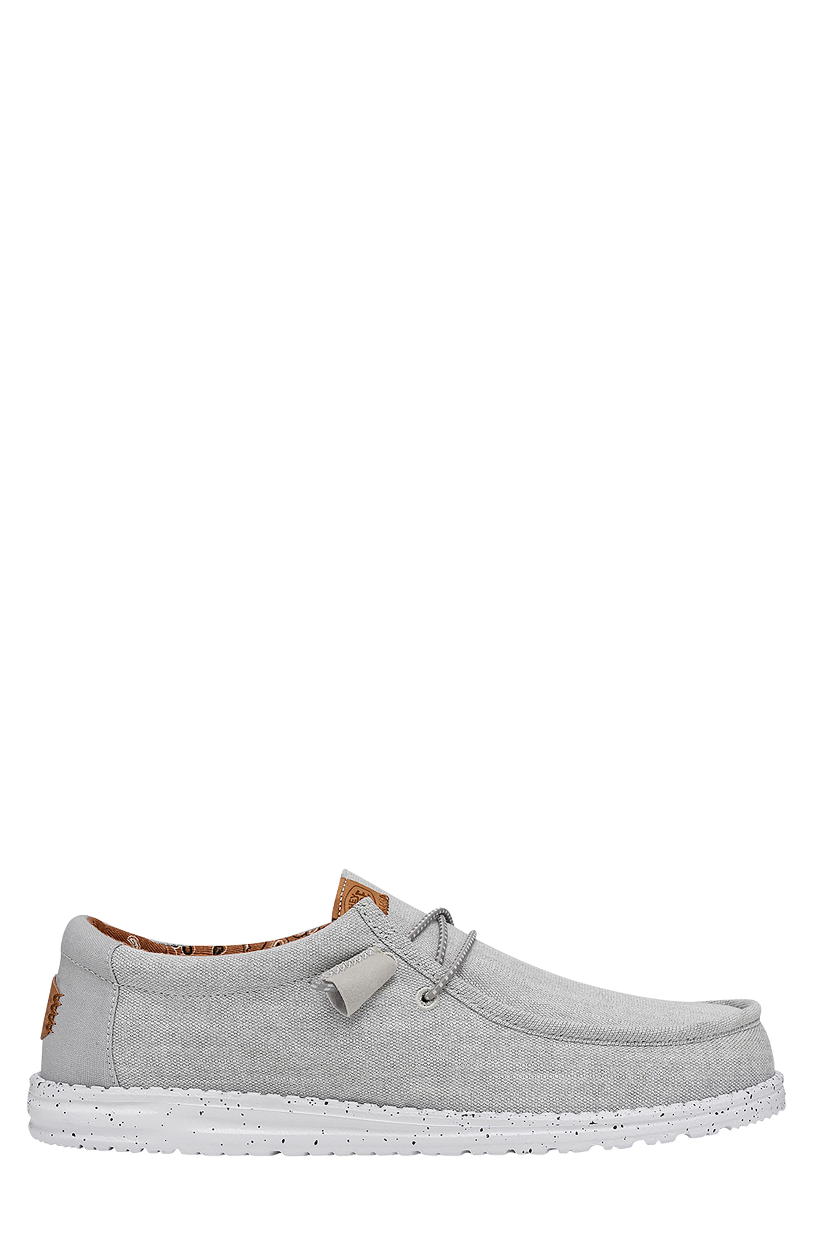 Hey Dude Wally Slip-On Sneaker, Alternate, color, Light Grey