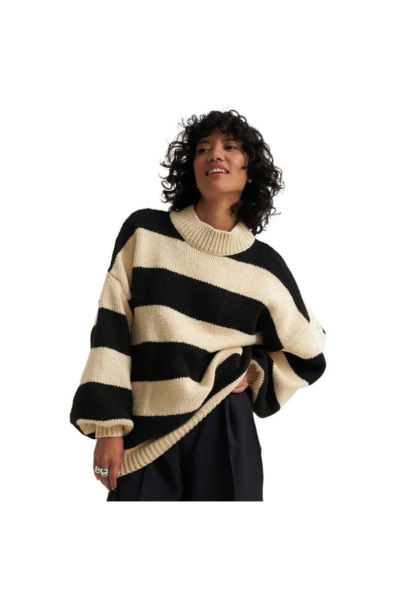 Callahan Bellamy Pullover Sweater - Women's, Main, color, Black Stripe