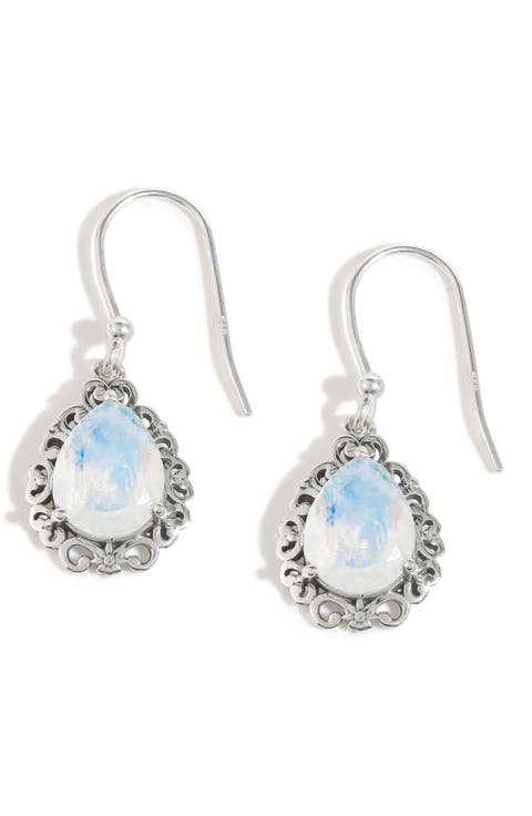 Moonstone Drop Earrings