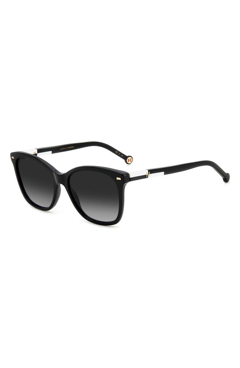 Carolina Herrera 54mm Cat Eye Sunglasses, Alternate, color, 