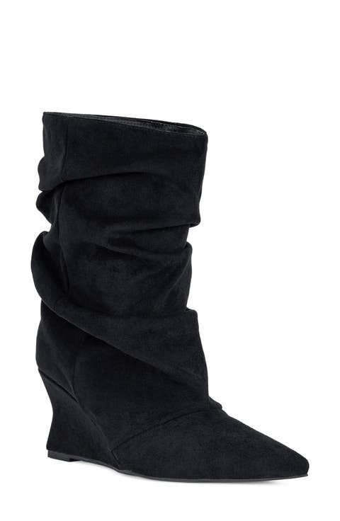 Alissa Slouchy Wedge Bootie