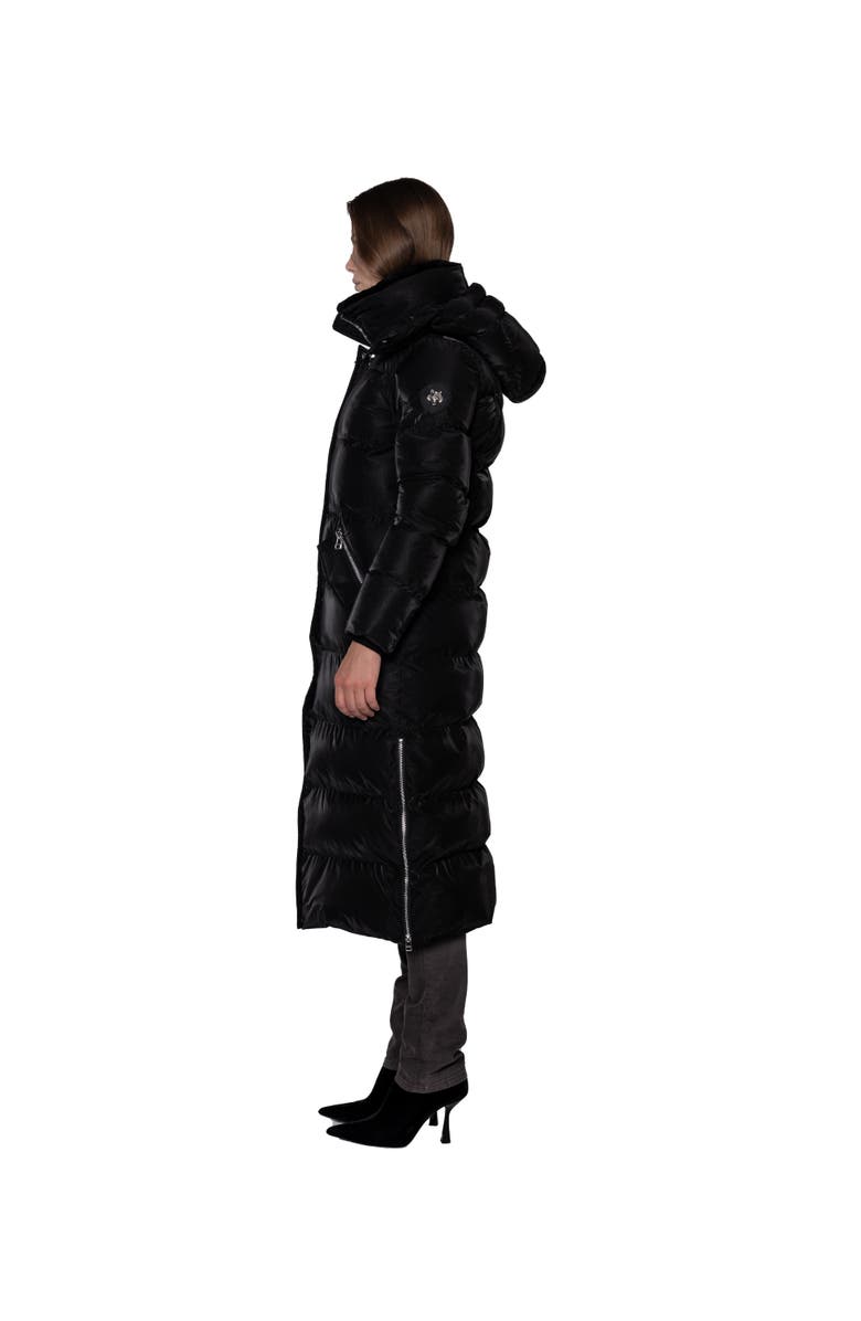 Woodpecker Women's Bird of Paradise Quilted Coat, Alternate, color, Black Diamond