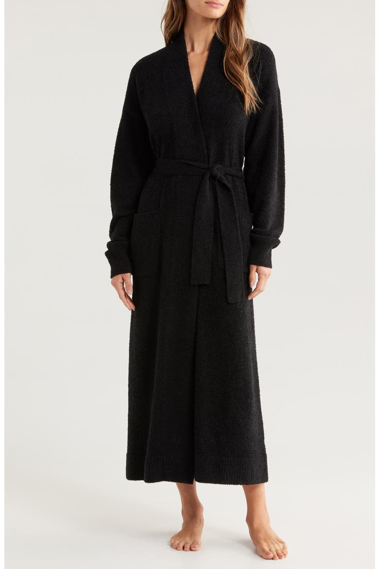 So Soft Robe, Main, color, BLACK