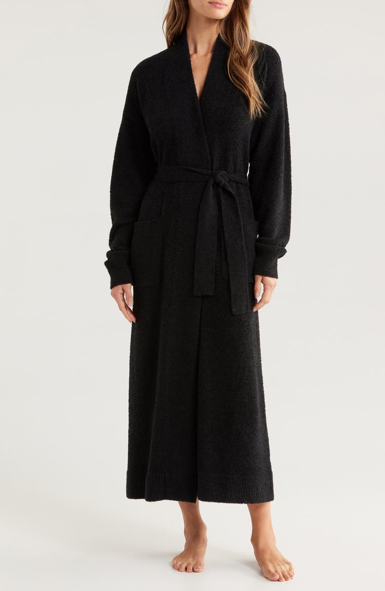 Nordstrom So Soft Robe, Main, color, Black